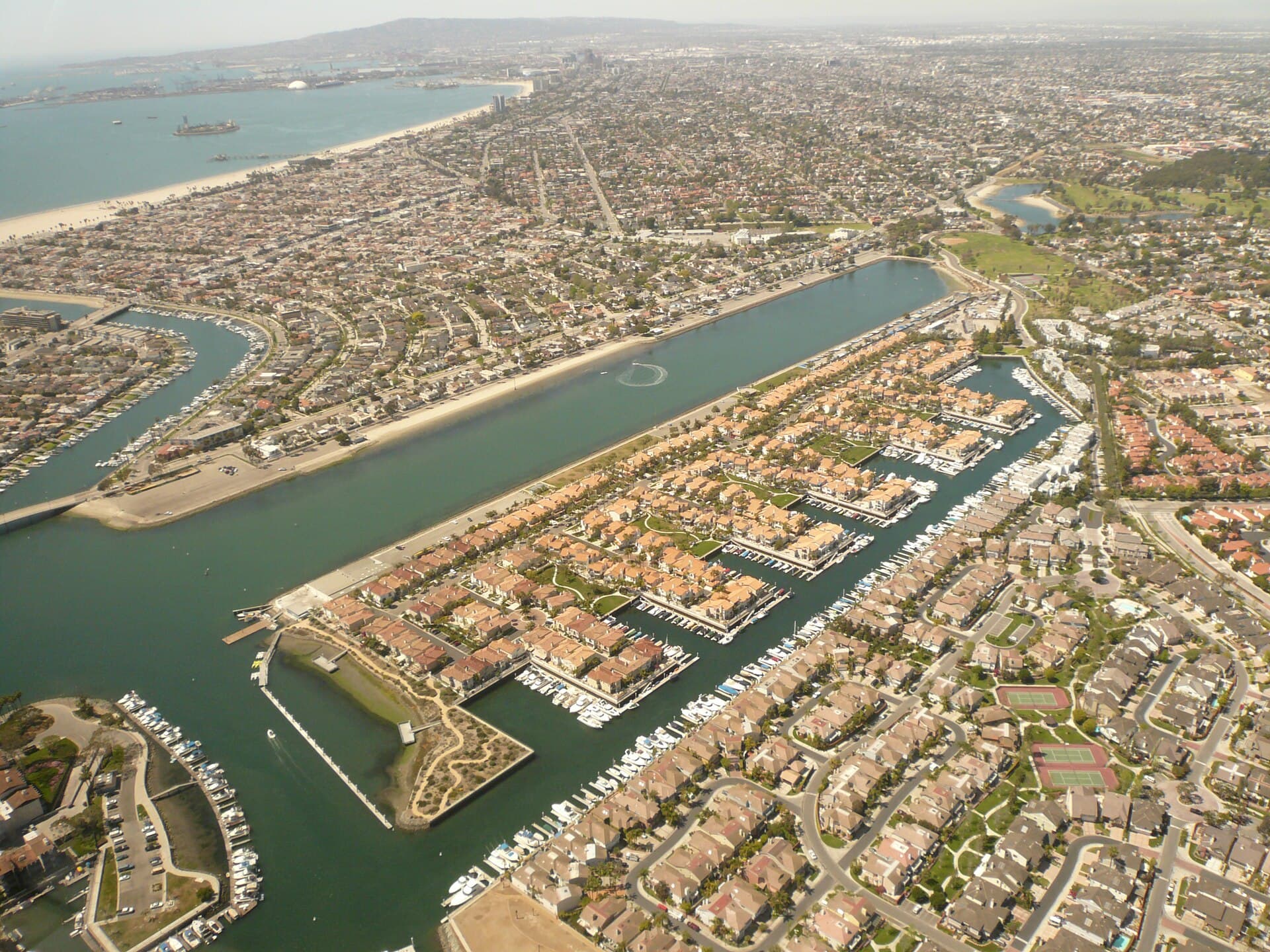 Long Beach Marine Stadium waterfront